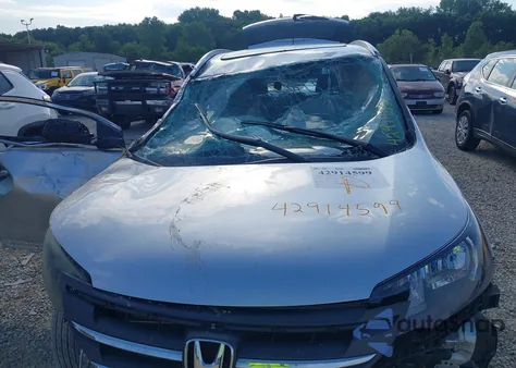 2014 Honda Cr-V Ex-L z USA, uszkodzony, nr VIN 2HKRM4H77EH646084